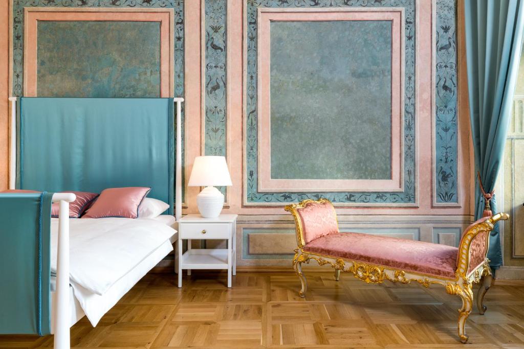 Posteľ alebo postele v izbe v ubytovaní P&J Luxury Apartments