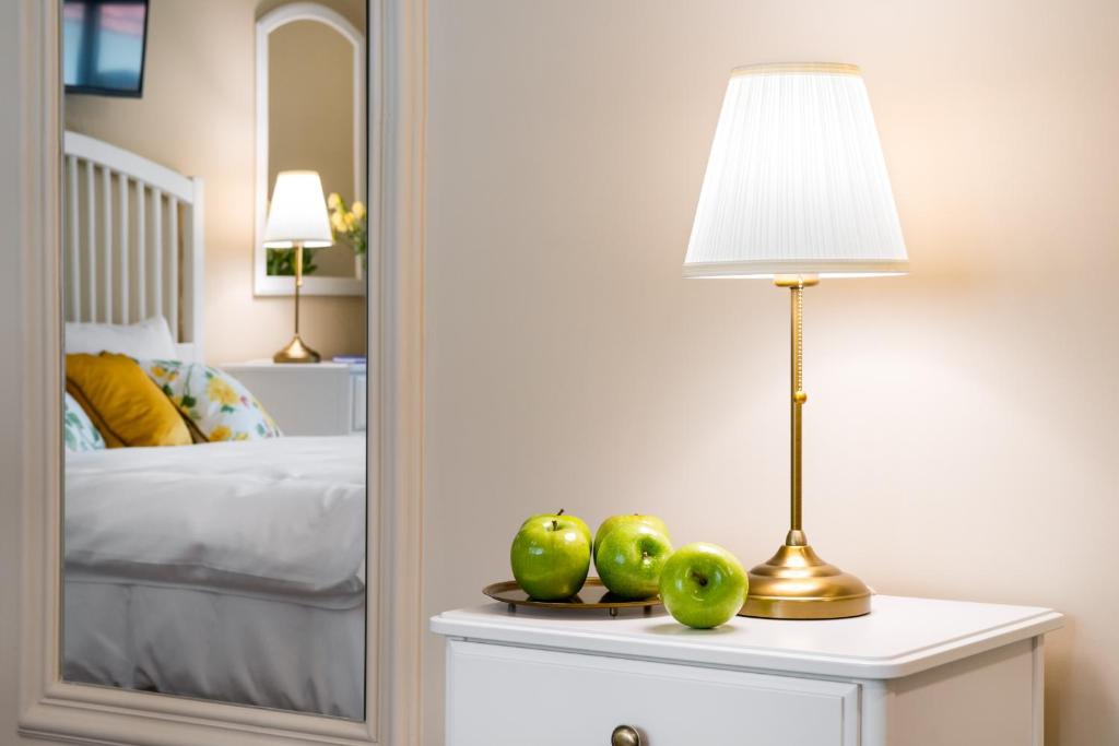 Posteľ alebo postele v izbe v ubytovaní P&J Luxury Apartments