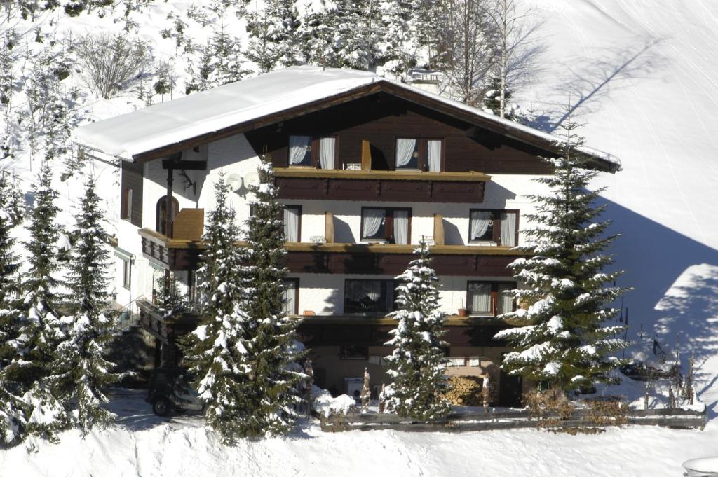 Gästehaus Winsauer v zimě