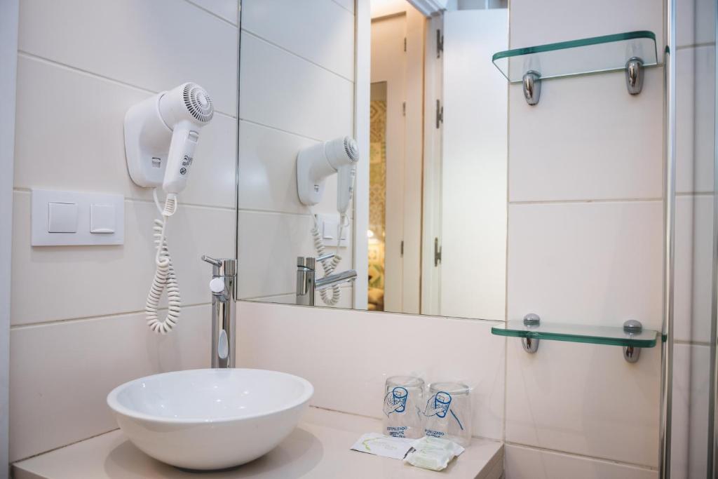 Kúpeľňa v ubytovaní Hostal Marenostrum