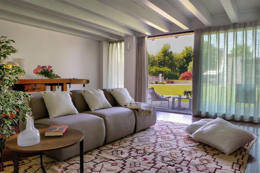 Posezení v ubytování Agriturismo Corte d'acqua