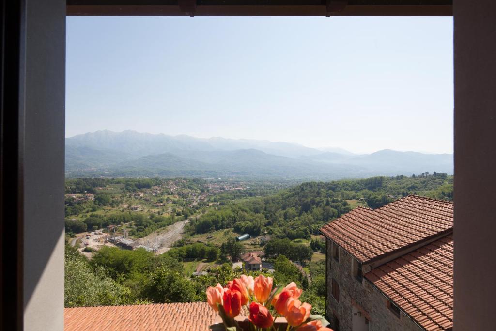 Nespecifikovaný výhled na hory nebo výhled na hory při pohledu z bed and breakfast