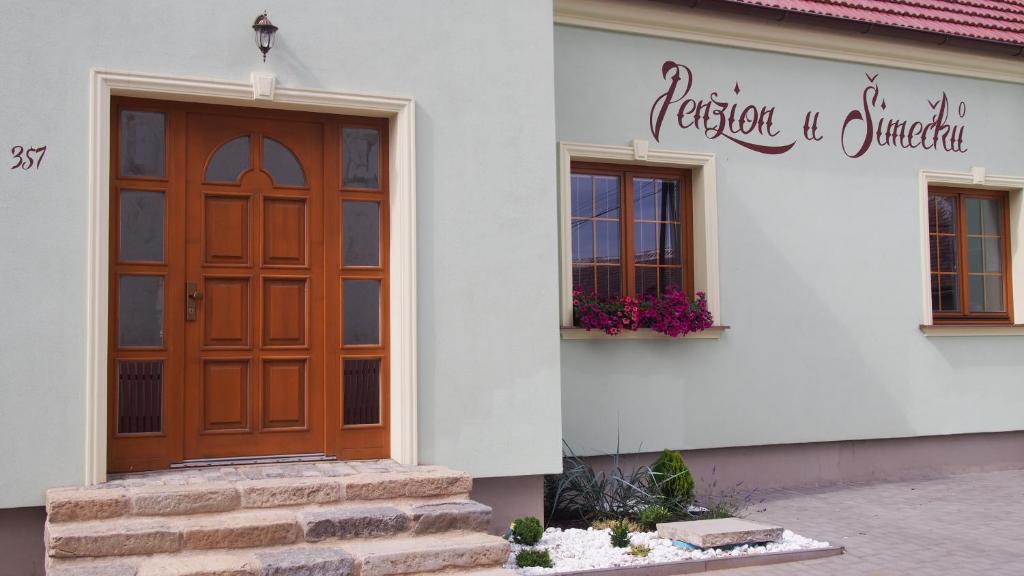Exteriér nebo vchod ubytování Penzion u Šimečků