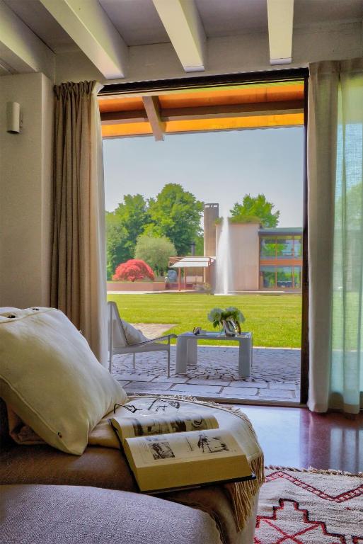 Posezení v ubytování Agriturismo Corte d'acqua