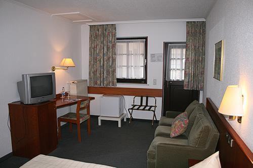 TV a/nebo společenská místnost v ubytování Hotel Wadegotia