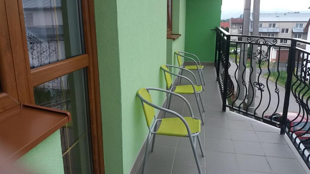 Balkón nebo terasa v ubytování Homestay Renata