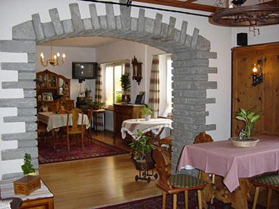 Posezení v ubytování Albergo Lardi