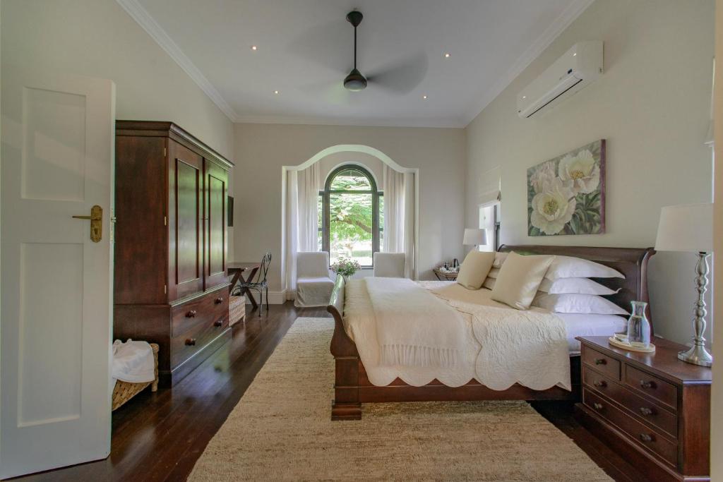 Postelja oz. postelje v sobi nastanitve Torburnlea Homestead Luxury Accommodation