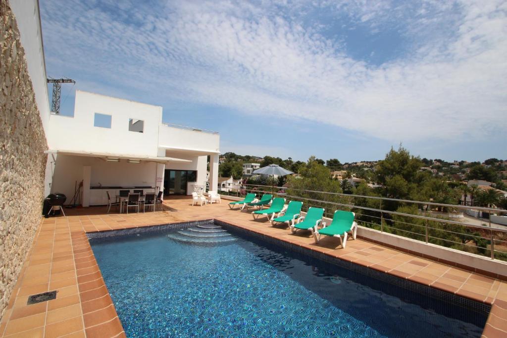 Fotografie z fotogalerie ubytování Elena Baladrar - sea view villa with private pool in Benissa v destinaci Benissa