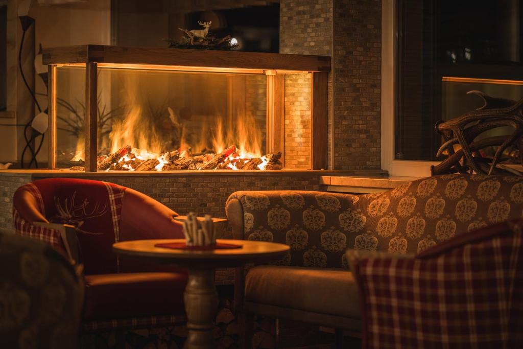 Posezení v ubytování Hotel Schönegg