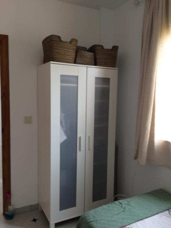 Łóżko lub łóżka w pokoju w obiekcie MOLINO 7