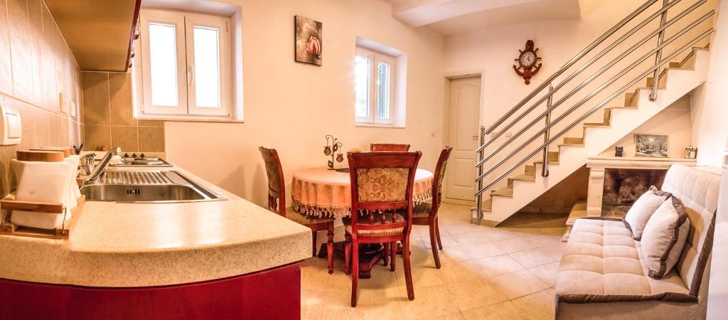 Prostor za sedenje u objektu Apartments Kula