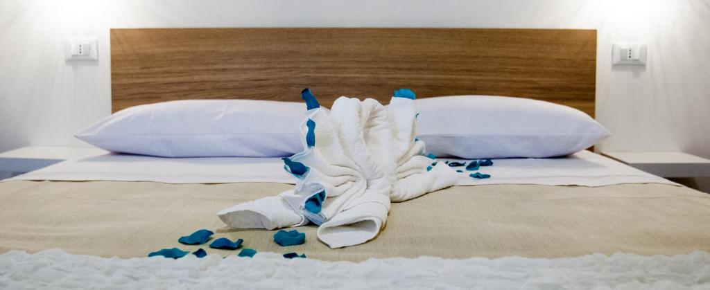 Postel nebo postele na pokoji v ubytování B&B La mia Isola