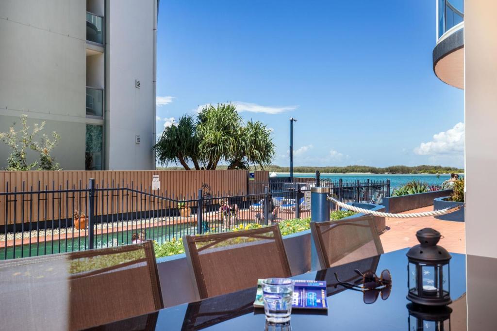 Balkón nebo terasa v ubytování Watermark Resort Caloundra