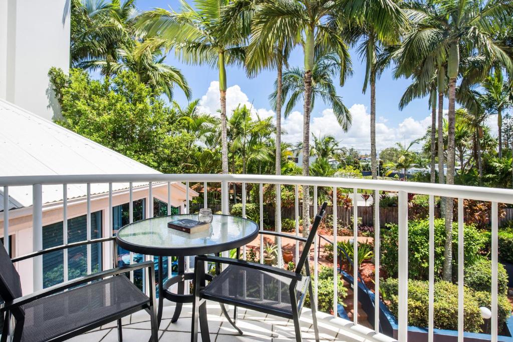 Balkón nebo terasa v ubytování Watermark Resort Caloundra