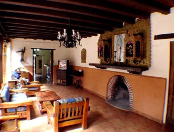 Posezení v ubytování Hotel Santa Clara