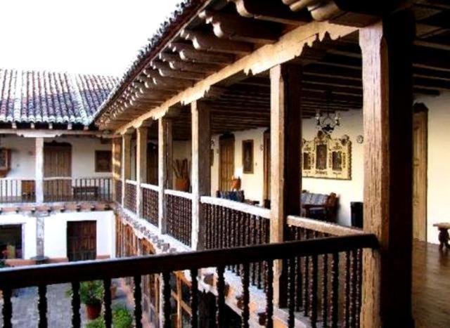 Balkón nebo terasa v ubytování Hotel Santa Clara