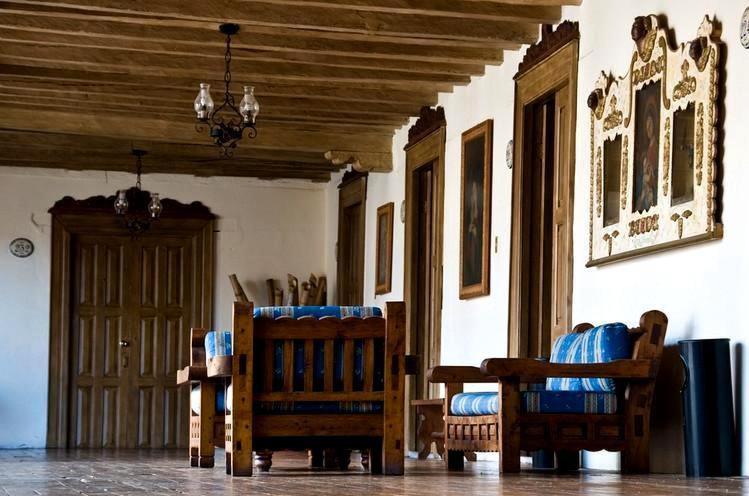 Posezení v ubytování Hotel Santa Clara