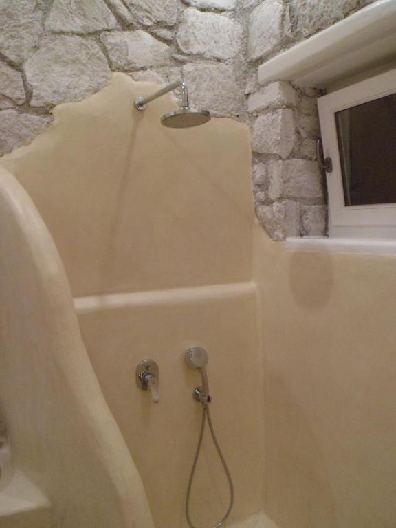 Koupelna v ubytování Milo Milo Suites