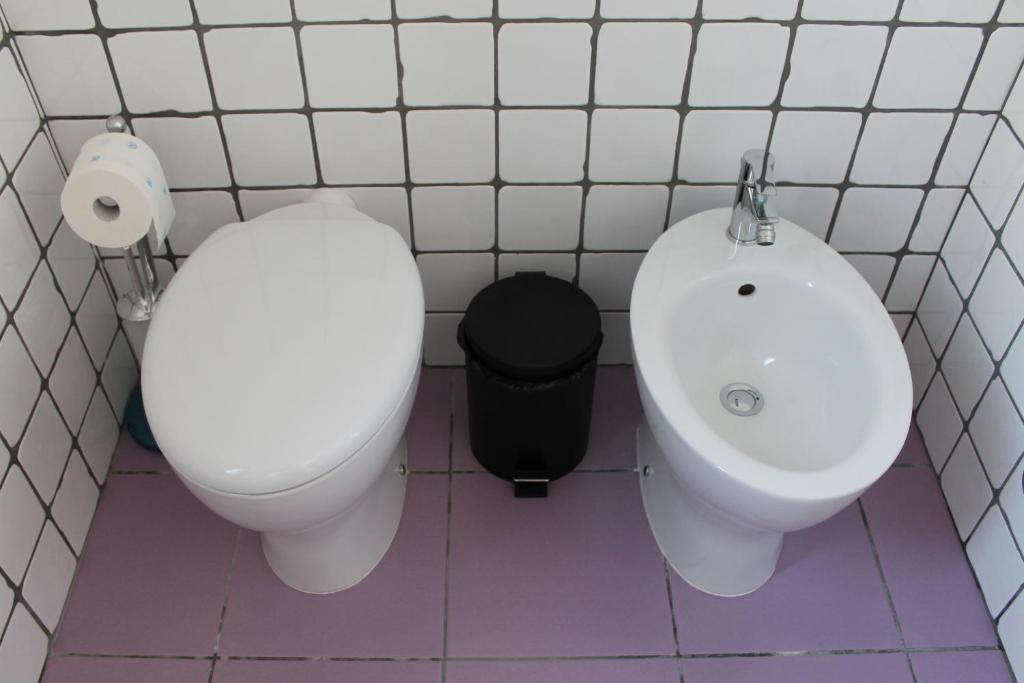 Koupelna v ubytování A San Nicola