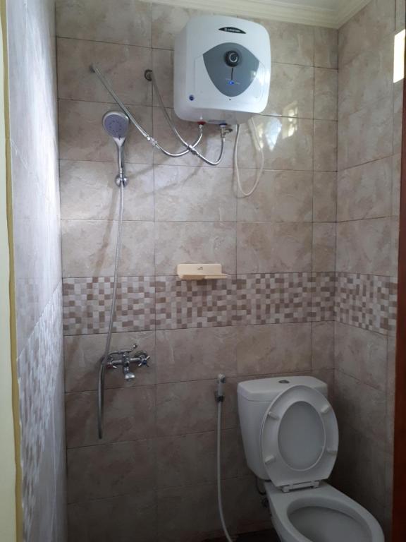 Koupelna v ubytování Indy House