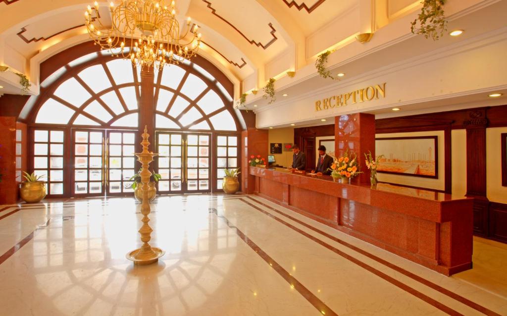 Vstupní hala nebo recepce v ubytování Anandha Inn Convention Centre and Suites