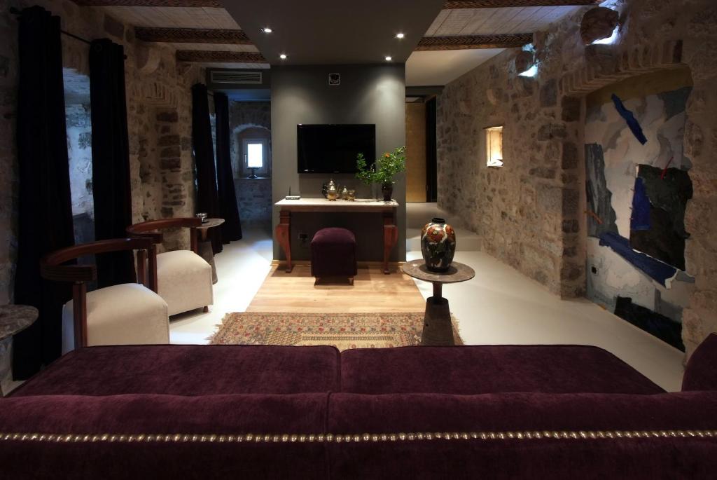Zona de estar de Boutique Hotel Hippocampus