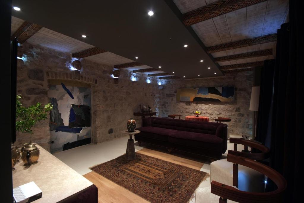 Zona de estar de Boutique Hotel Hippocampus