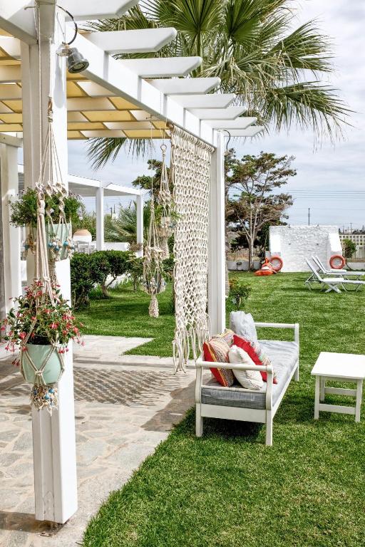 Zahrada ubytování Orkos Beach Hotel