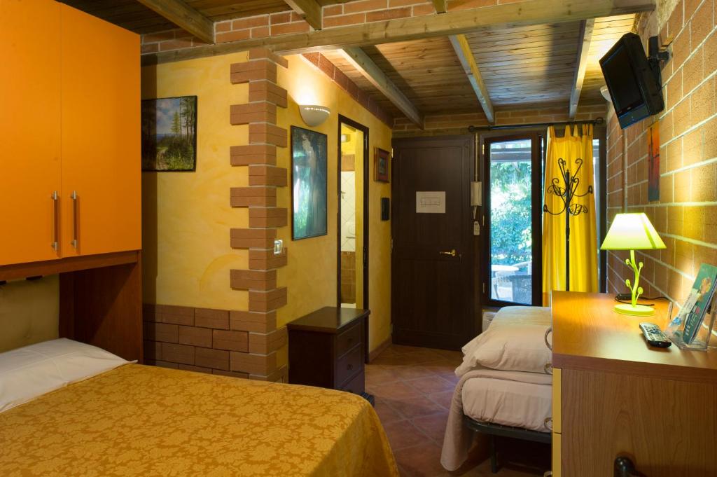 Postel nebo postele na pokoji v ubytování Country Apartments