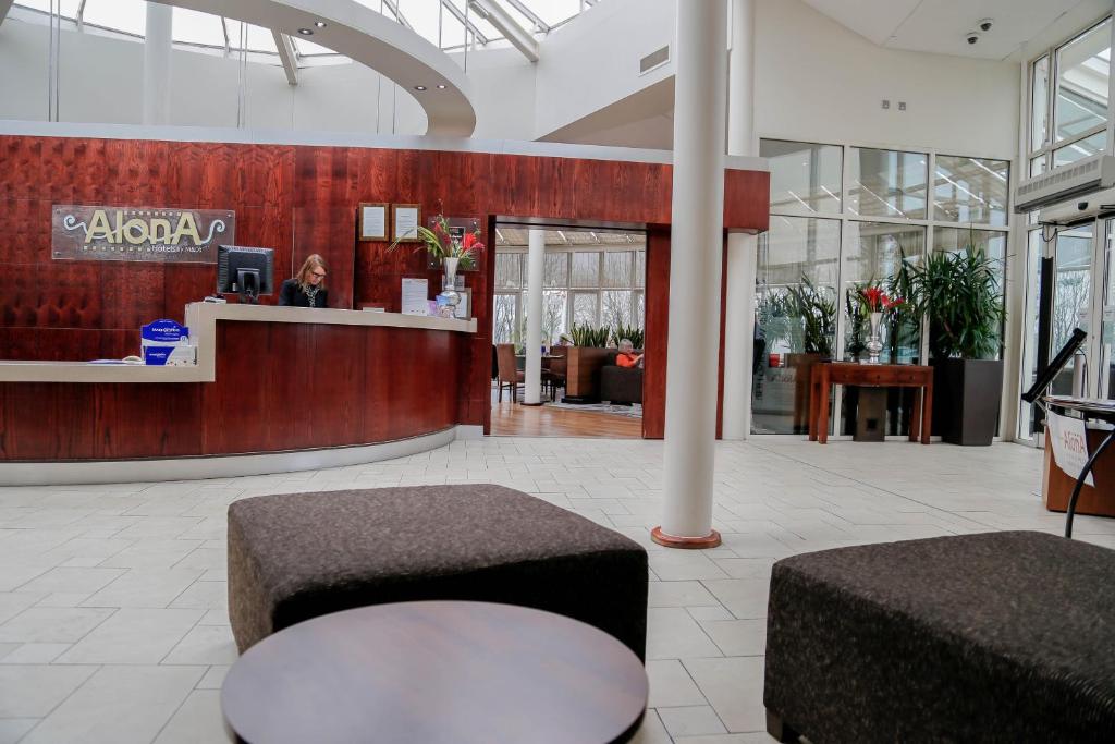 Posezení v ubytování Alona Hotel