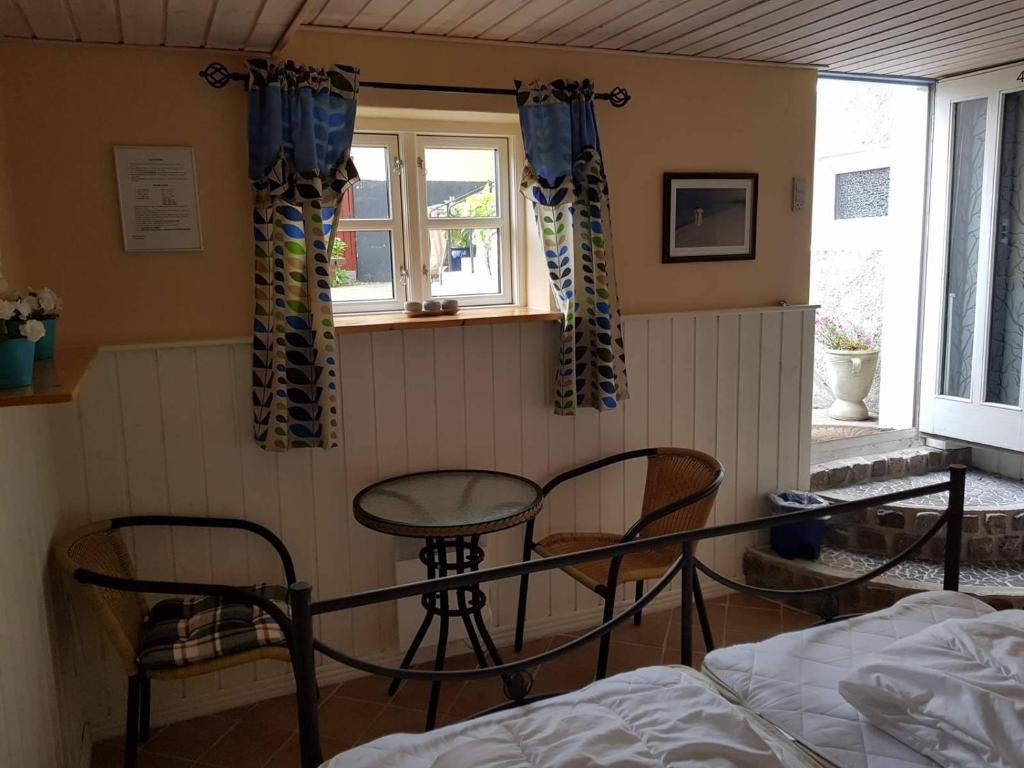 Postel nebo postele na pokoji v ubytování Ferie På Toppen