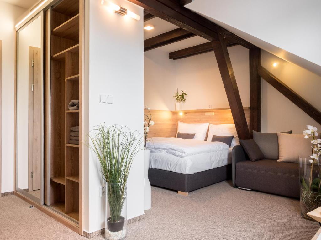 Katil atau katil-katil dalam bilik di Club Apartments