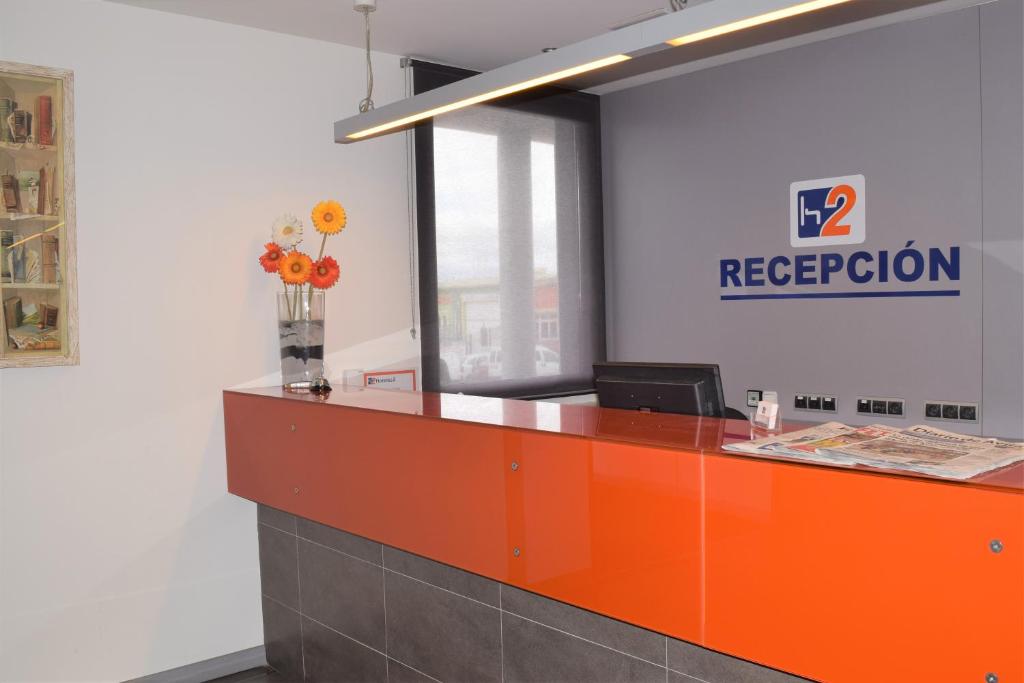 Vstupní hala nebo recepce v ubytování Hotel H2 Avila