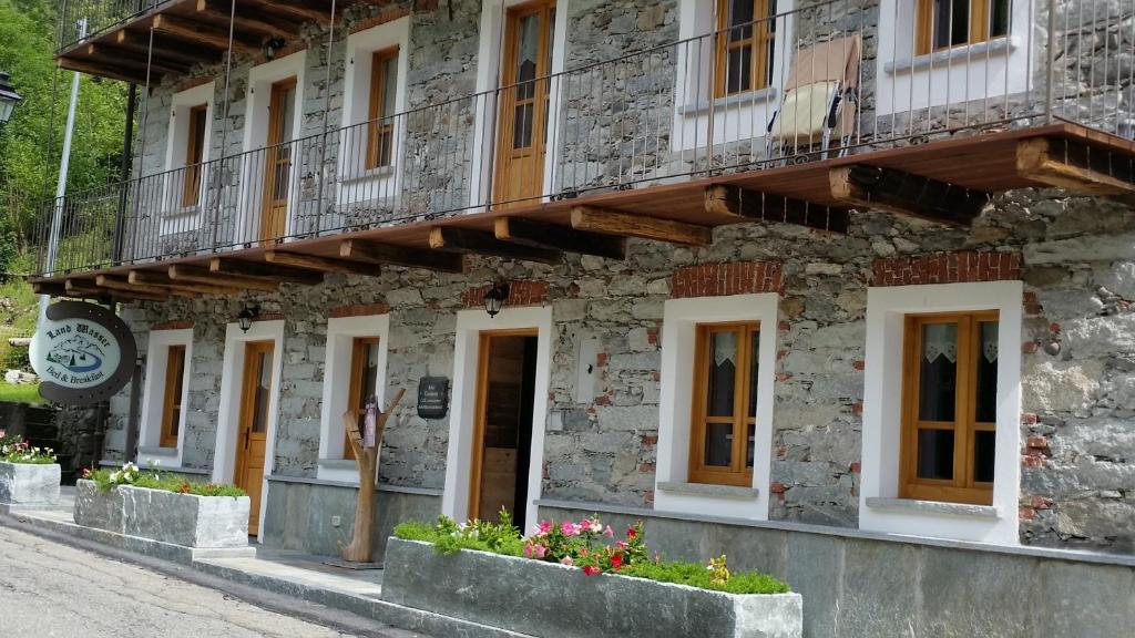 Budova, kde se bed and breakfast nachází