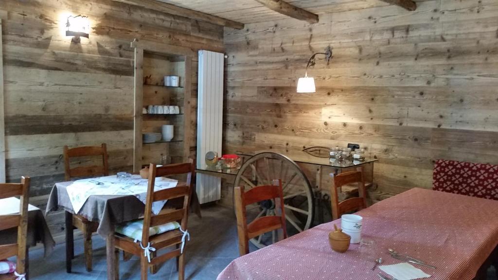 Posezení v ubytování Ospitalità rurale familiare Land Wasser