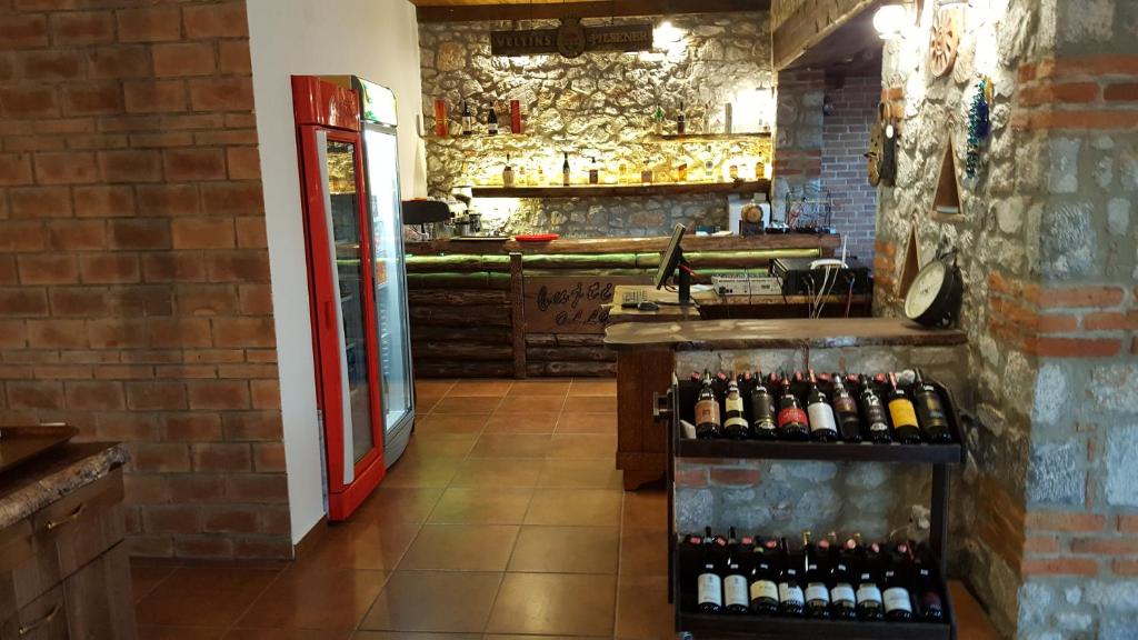 Nápoje v ubytování Hotel Bujtina Ollga