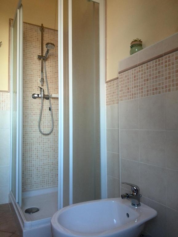 Koupelna v ubytování Casa Ricciardi