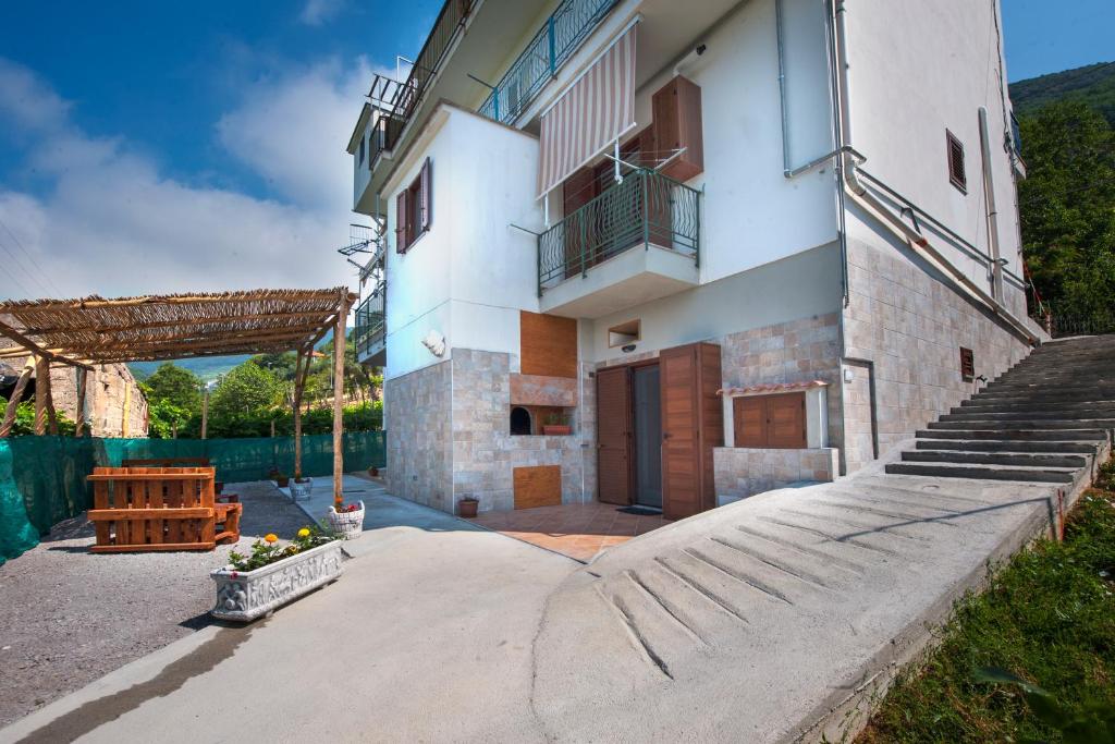 Budova, kde se apartmán nachází