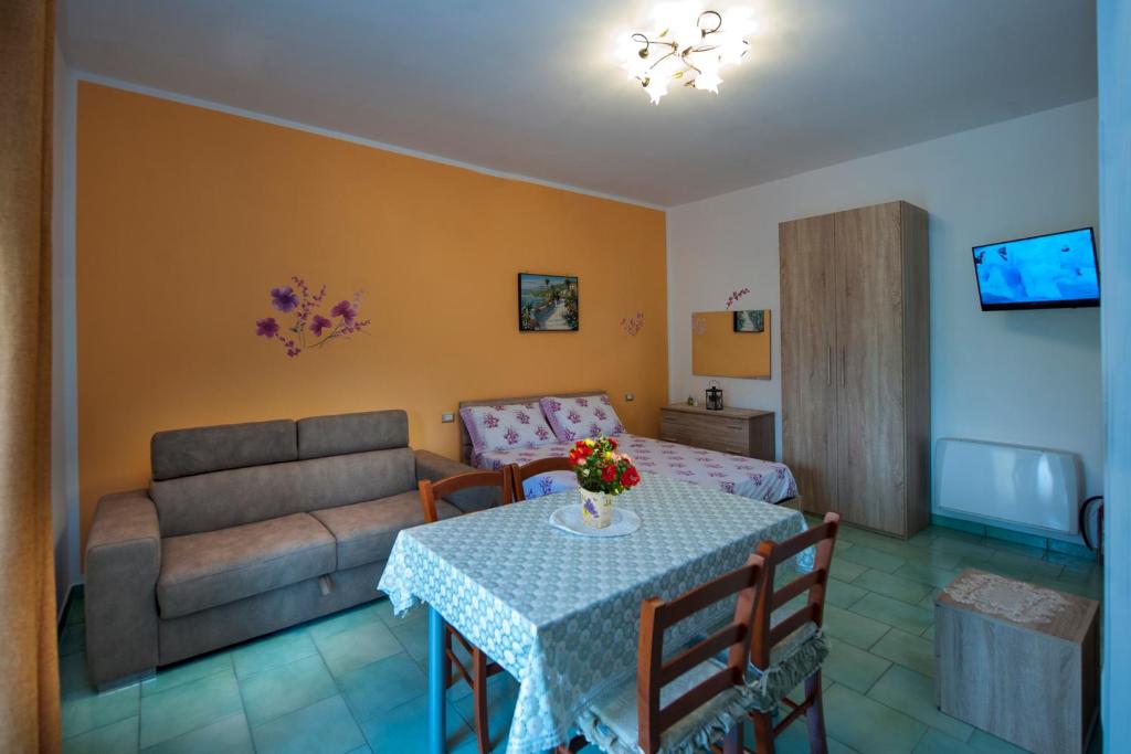 Posezení v ubytování Case Vacanze Rossi
