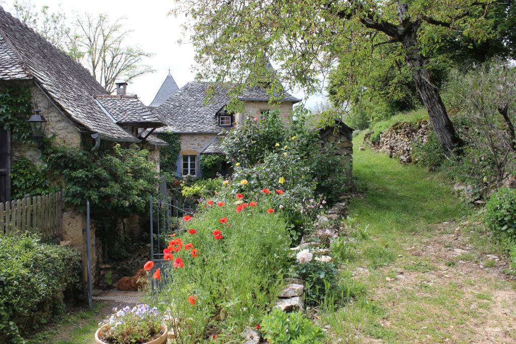 Zahrada ubytování Les Terrasses de Labade Gîte et Chambres d'hôtes
