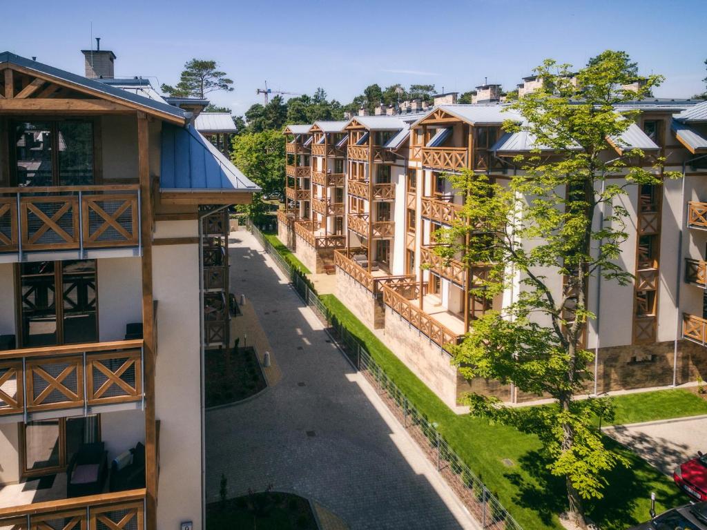 Budova, kde se apartmán nachází