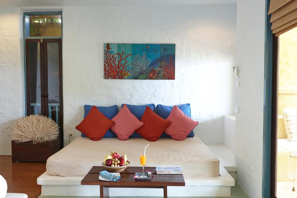 Posezení v ubytování Vacation Village Phra Nang Lanta - SHA Extra Plus