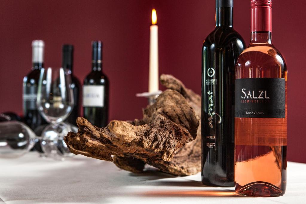 Nápoje v ubytování Hotel Restaurant Seegarten