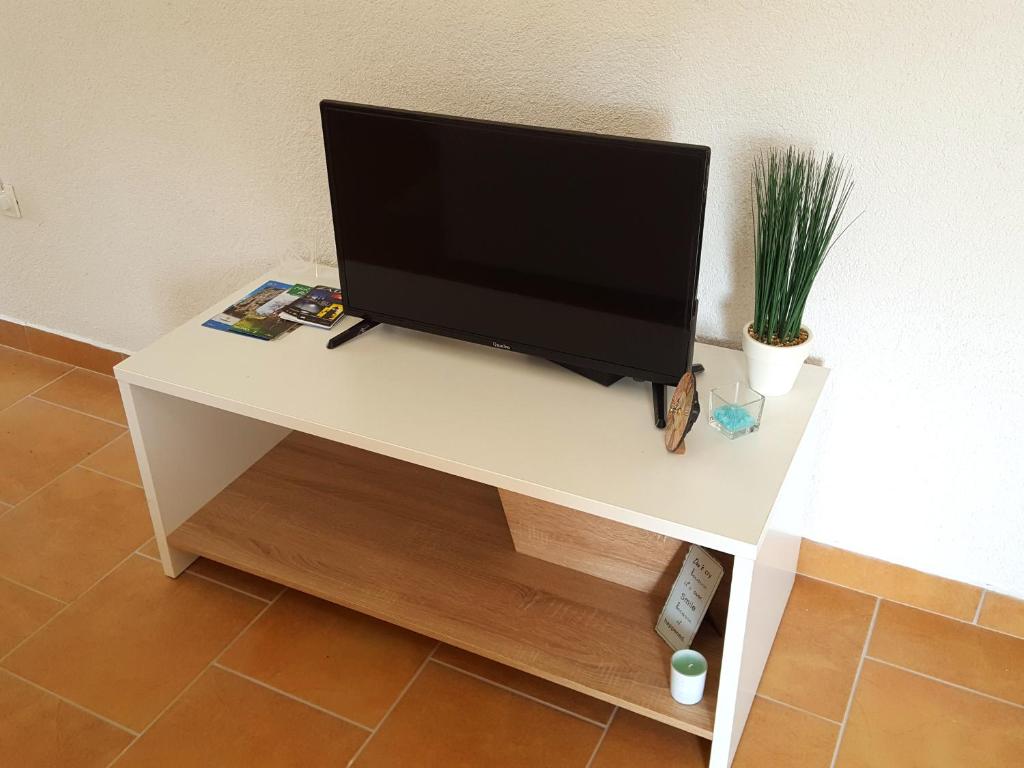 TV a/nebo společenská místnost v ubytování Apartments Merion