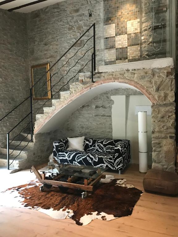 Posezení v ubytování Hostal Sant Roc