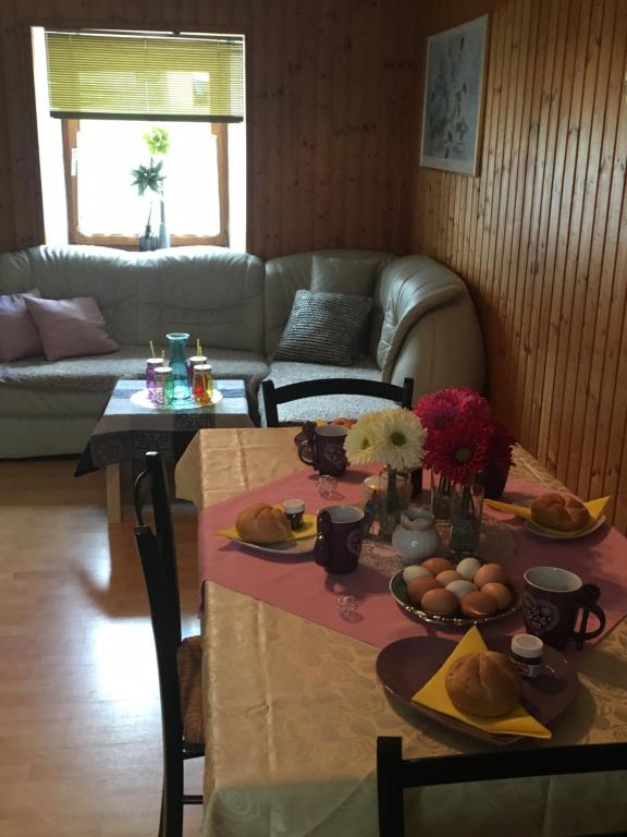 Posezení v ubytování Ferienwohnung Renate