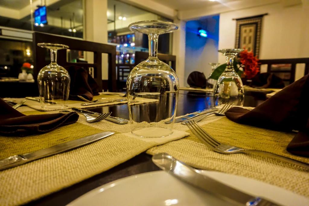 Posezení v ubytování Lavendish Okrin Hotel