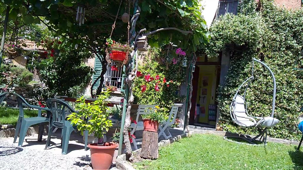 Zahrada ubytování B&B "A Casa di Camilla"