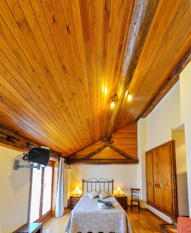 Postel nebo postele na pokoji v ubytování Cal Pascual